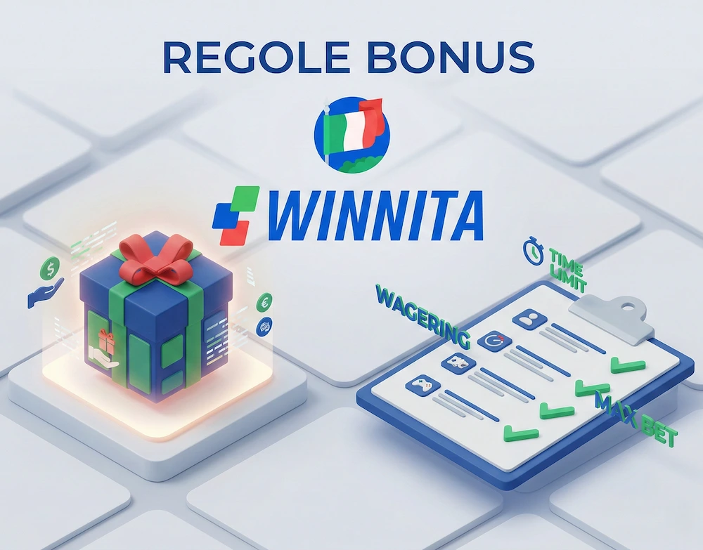 Codice Promo Winnita e Bonus di Benvenuto: requisiti, wagering e regole